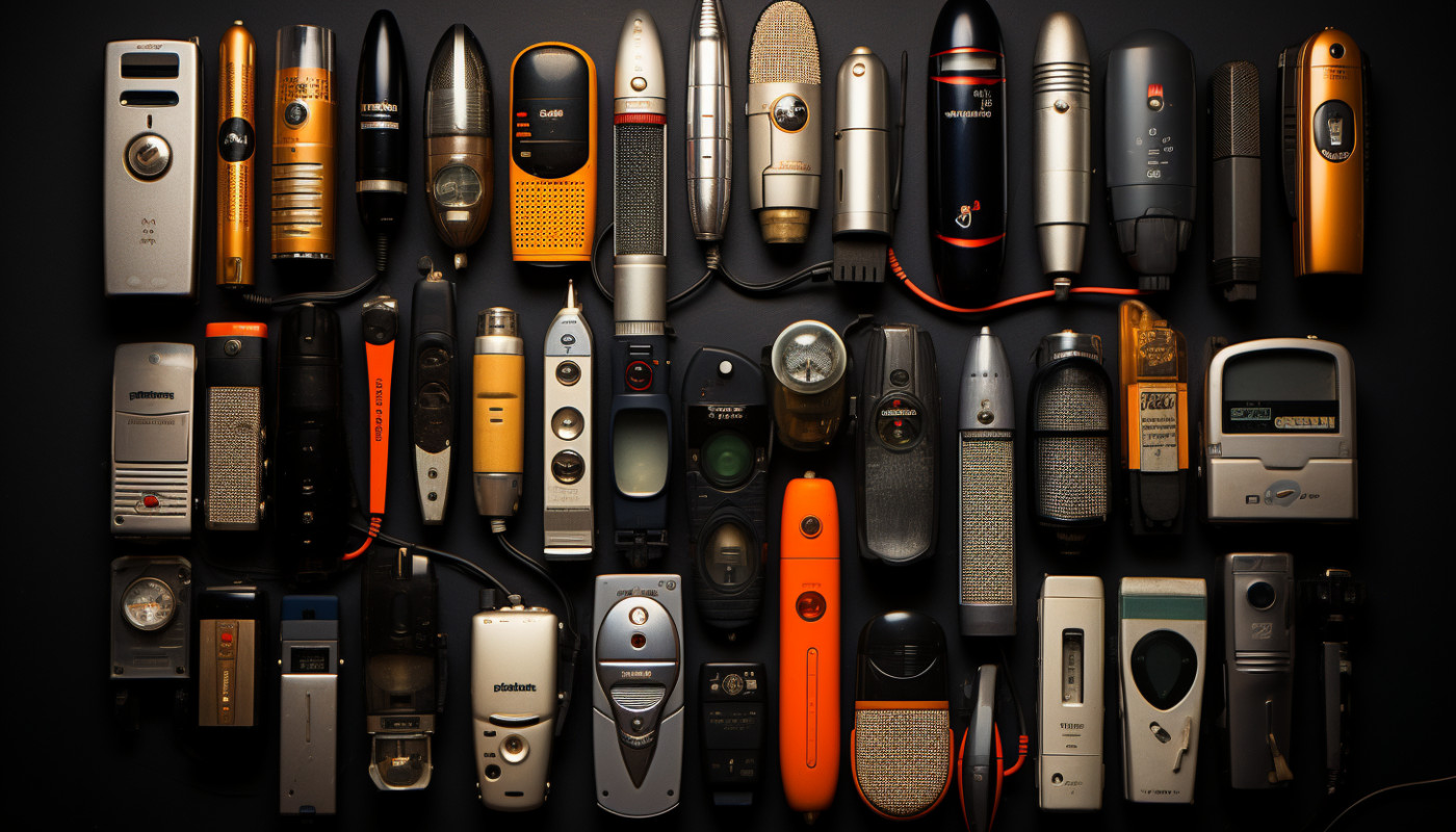 Comparaison et utilisation des différents types de dispositifs d'enregistrement vocal et micros espions